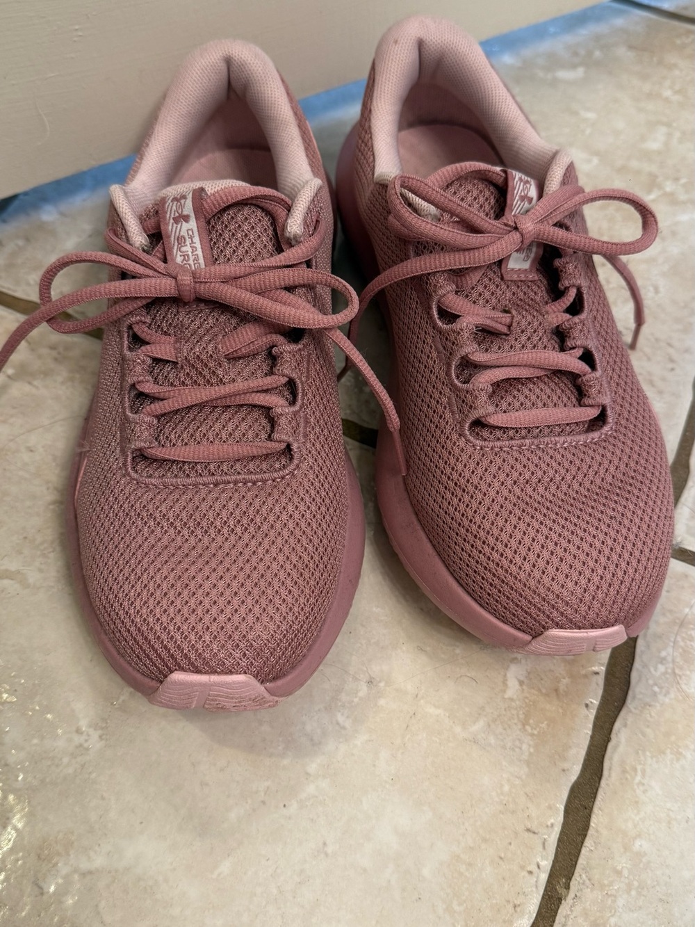 Under Armour Women's Dusty Rose Pink Sneakers